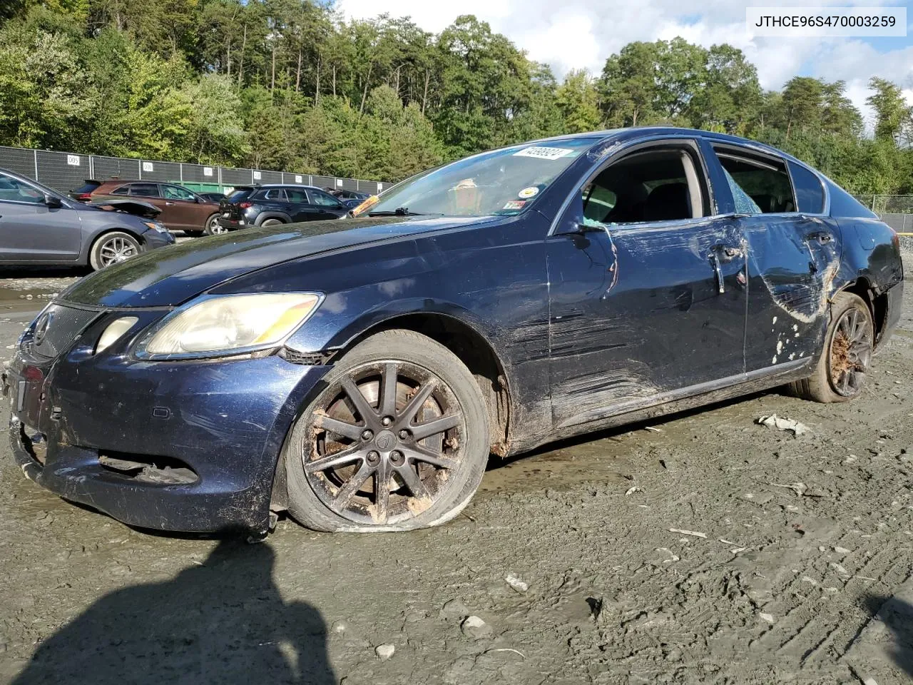 2007 Lexus Gs 350 VIN: JTHCE96S470003259 Lot: 74398924