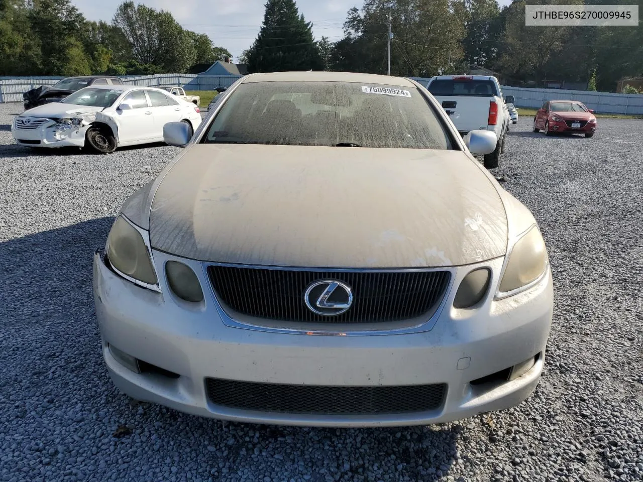 2007 Lexus Gs 350 VIN: JTHBE96S270009945 Lot: 75099924