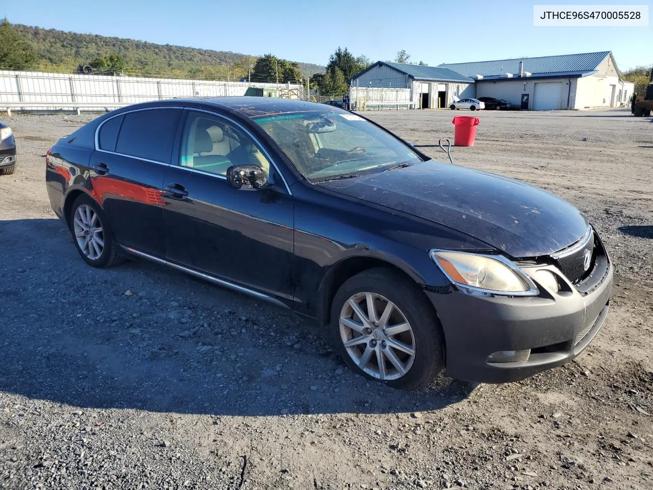 2007 Lexus Gs 350 VIN: JTHCE96S470005528 Lot: 75119724