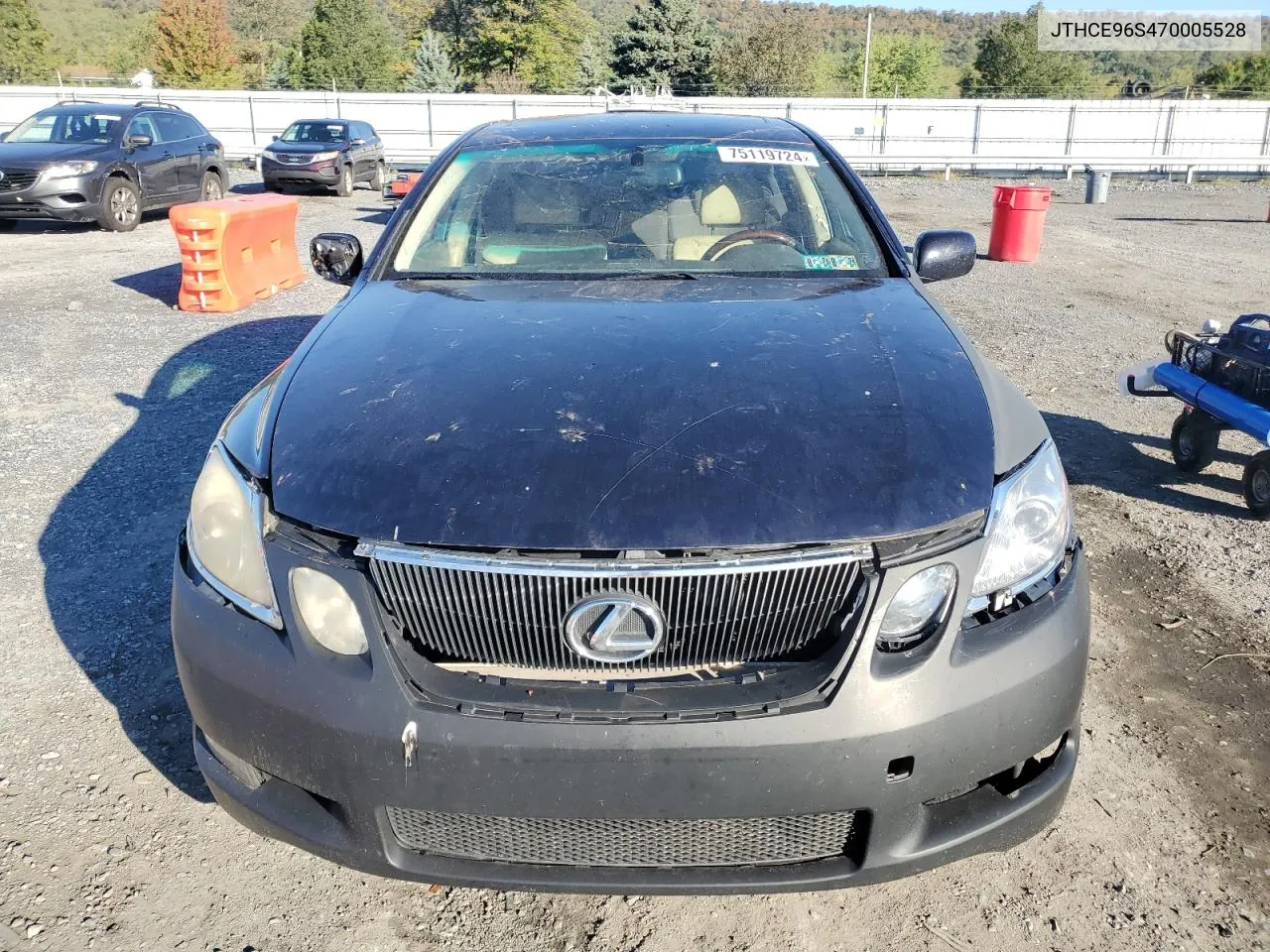 2007 Lexus Gs 350 VIN: JTHCE96S470005528 Lot: 75119724