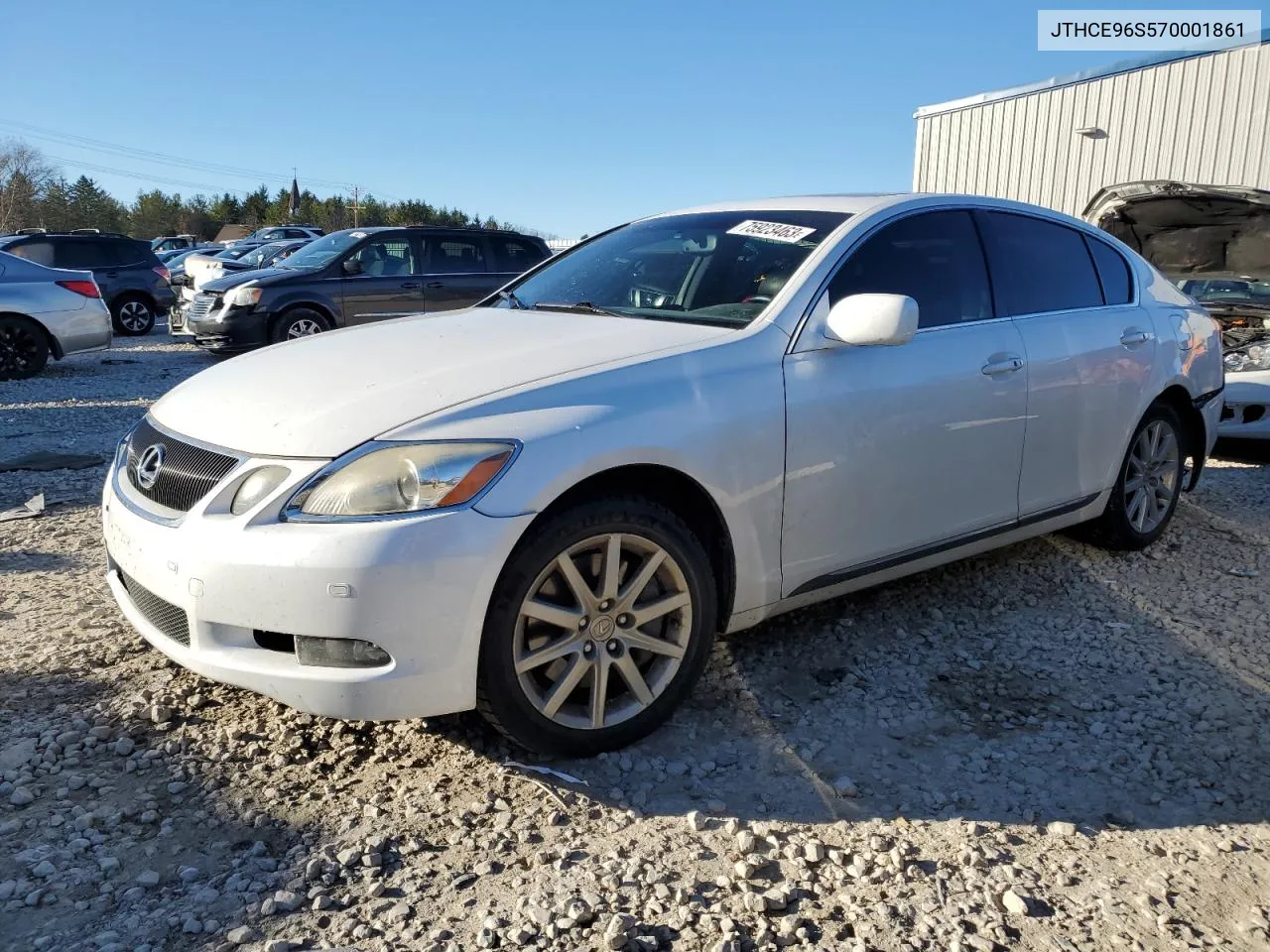 2007 Lexus Gs 350 VIN: JTHCE96S570001861 Lot: 75923463