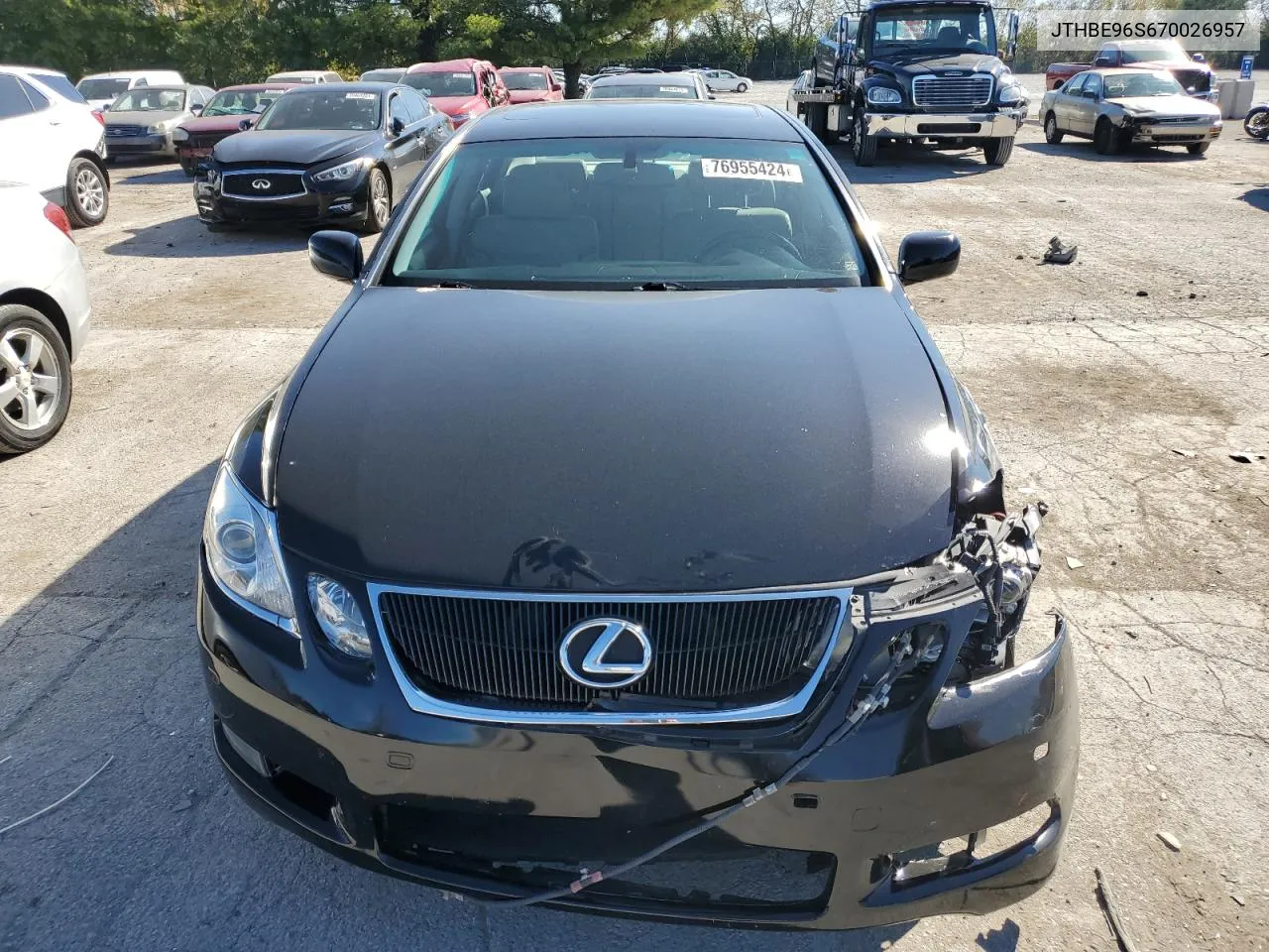 2007 Lexus Gs 350 VIN: JTHBE96S670026957 Lot: 76955424