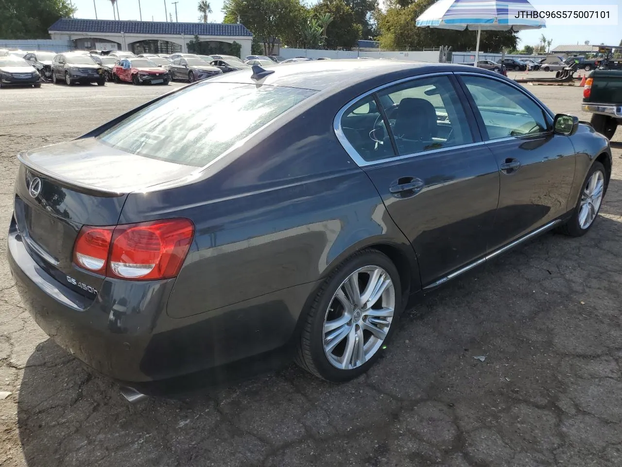 2007 Lexus Gs 450H VIN: JTHBC96S575007101 Lot: 77972634