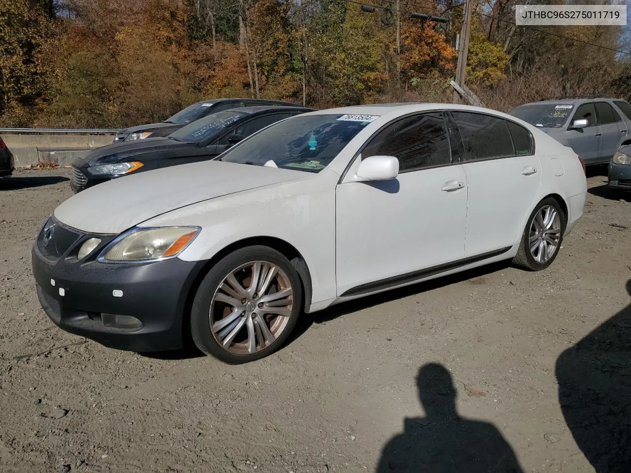 2007 Lexus Gs 450H VIN: JTHBC96S275011719 Lot: 78813504