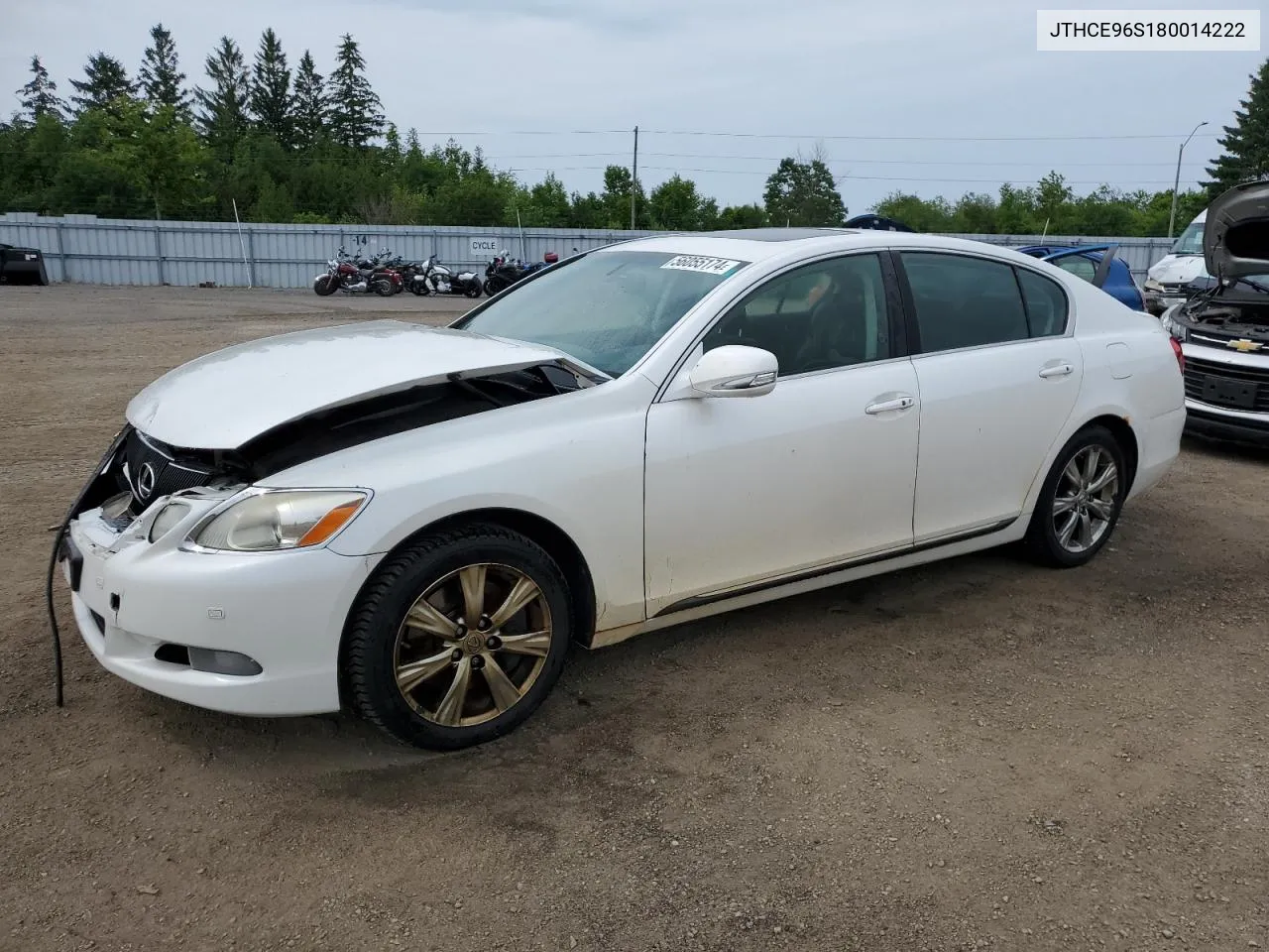 2008 Lexus Gs 350 VIN: JTHCE96S180014222 Lot: 56055174