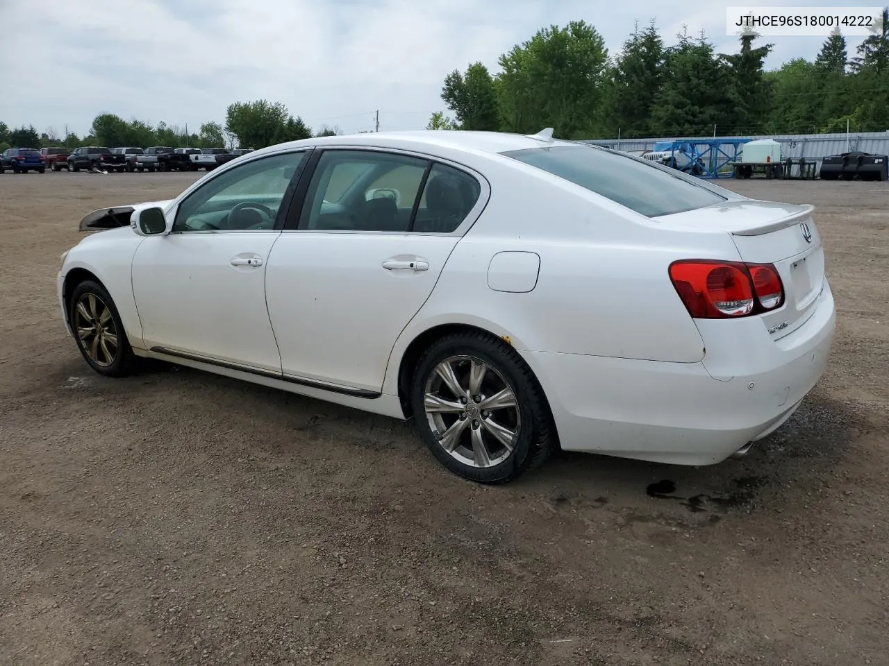 JTHCE96S180014222 2008 Lexus Gs 350