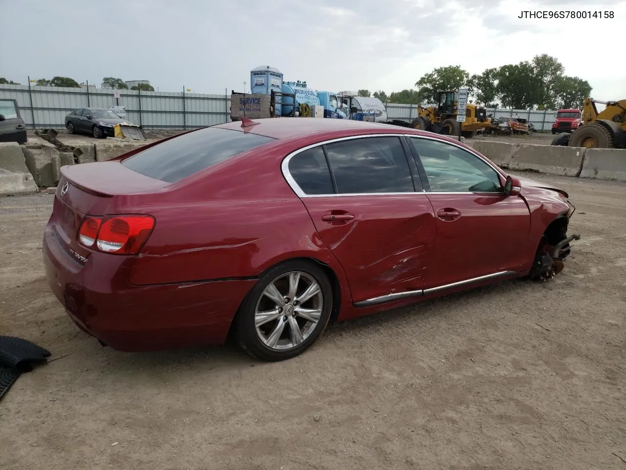 JTHCE96S780014158 2008 Lexus Gs 350