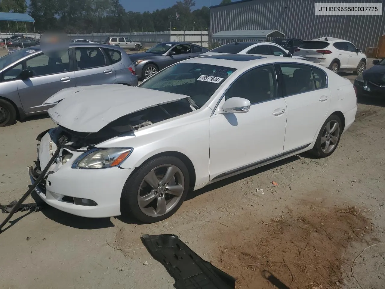 JTHBE96S580037725 2008 Lexus Gs 350