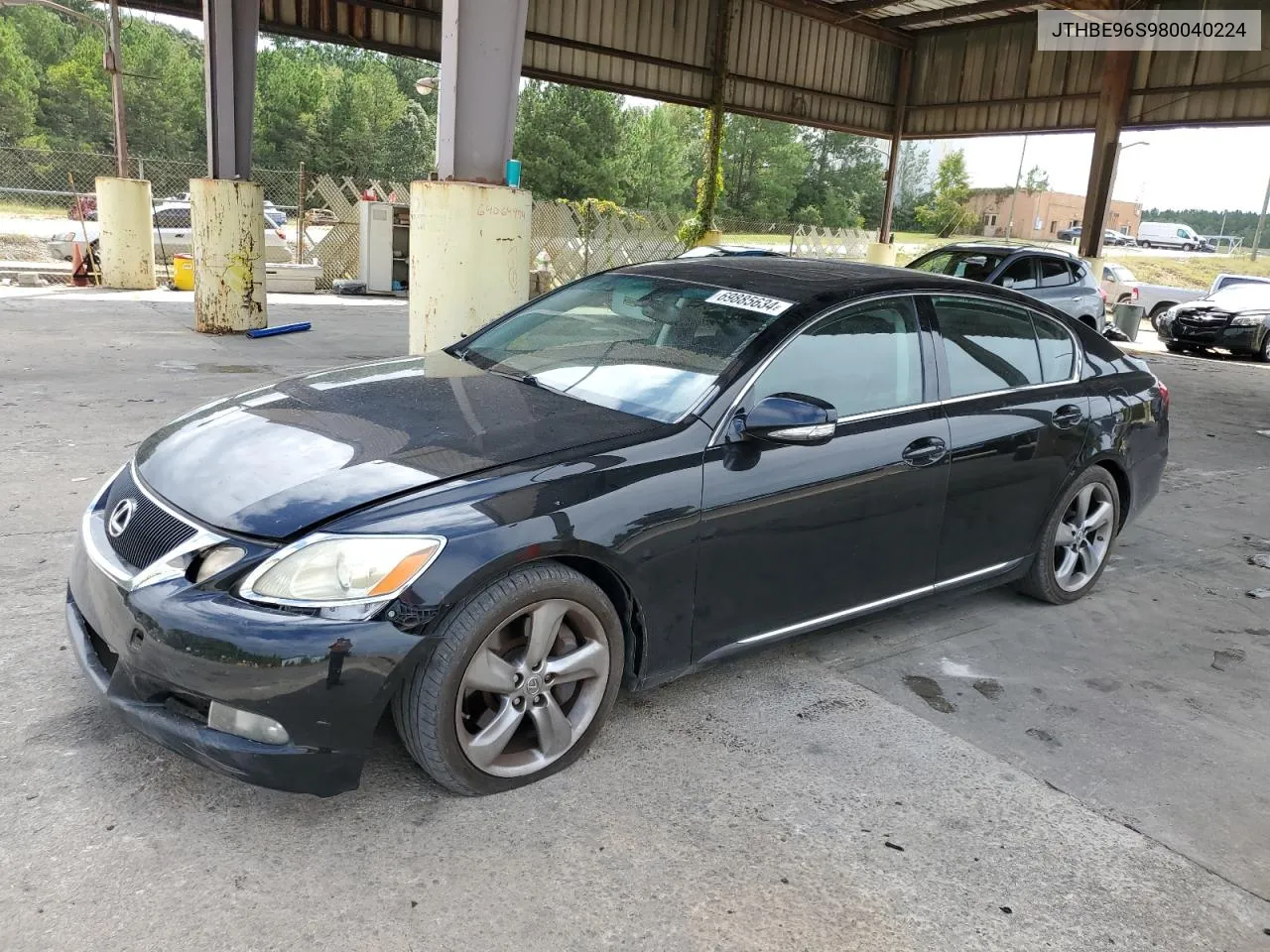 2008 Lexus Gs 350 VIN: JTHBE96S980040224 Lot: 69885634