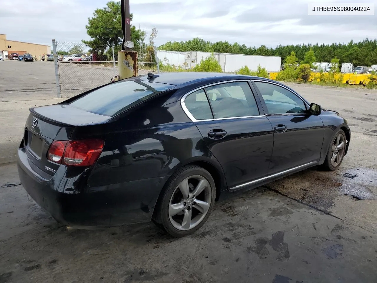 2008 Lexus Gs 350 VIN: JTHBE96S980040224 Lot: 69885634