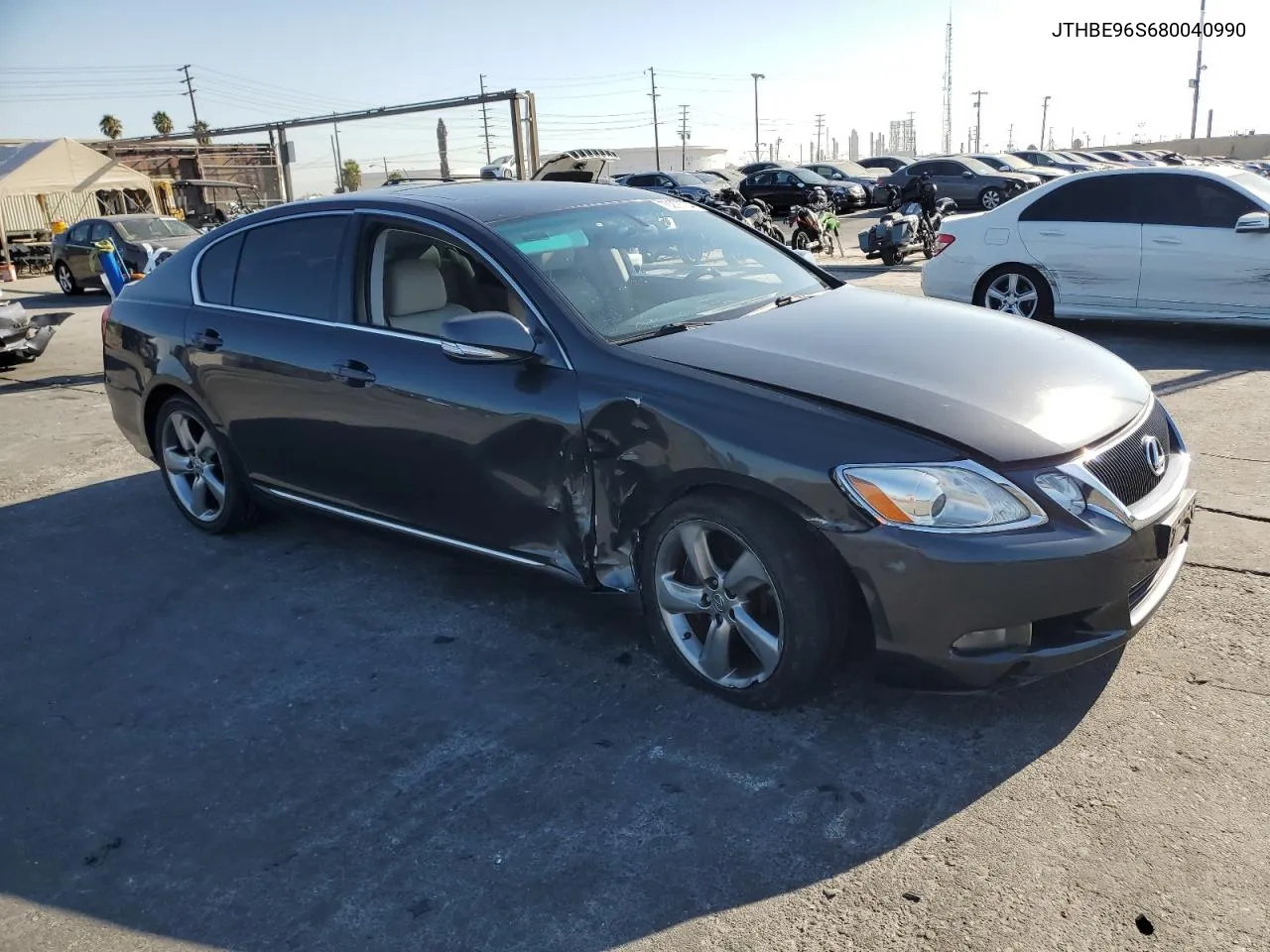 2008 Lexus Gs 350 VIN: JTHBE96S680040990 Lot: 70206734