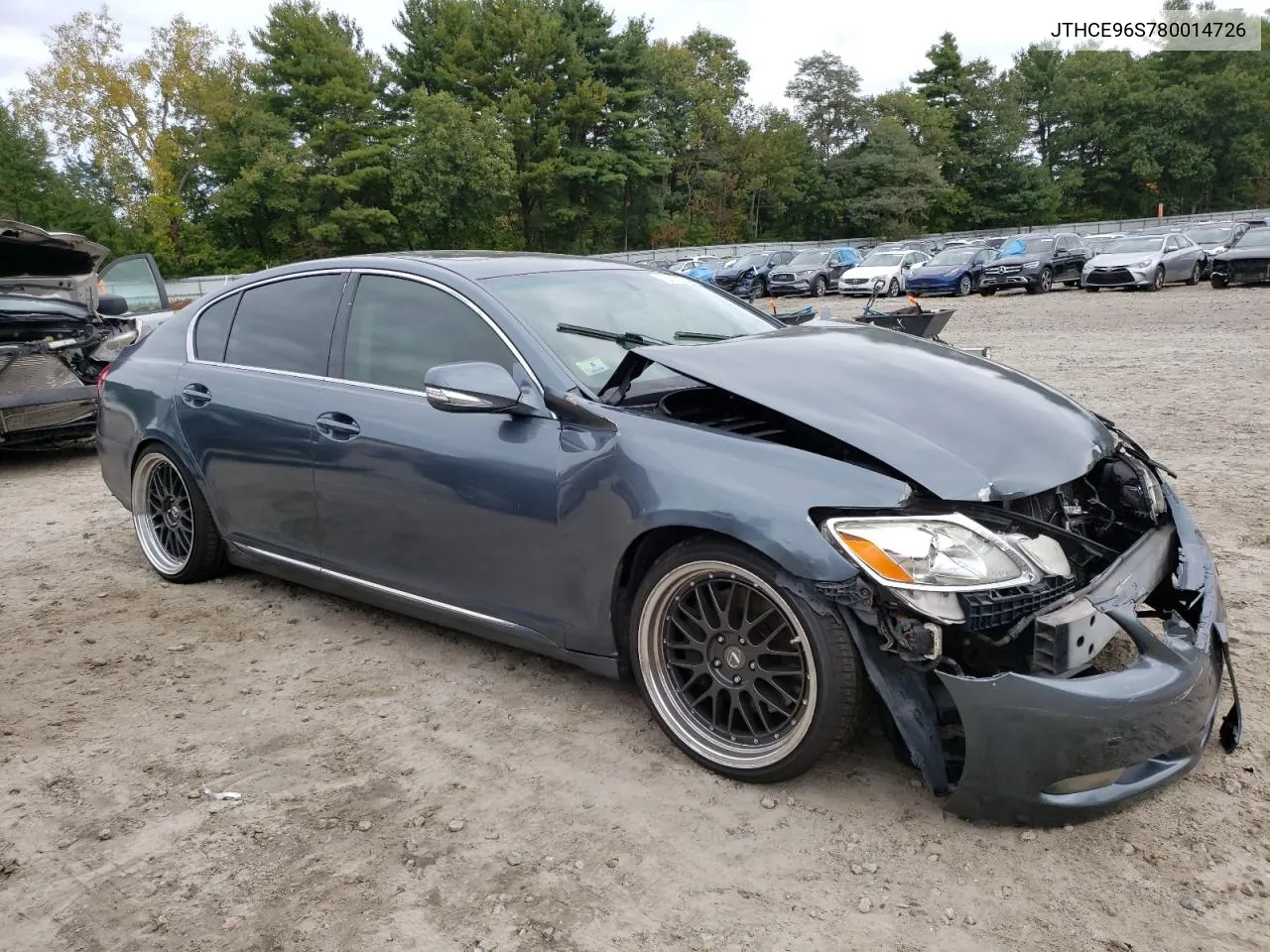 JTHCE96S780014726 2008 Lexus Gs 350