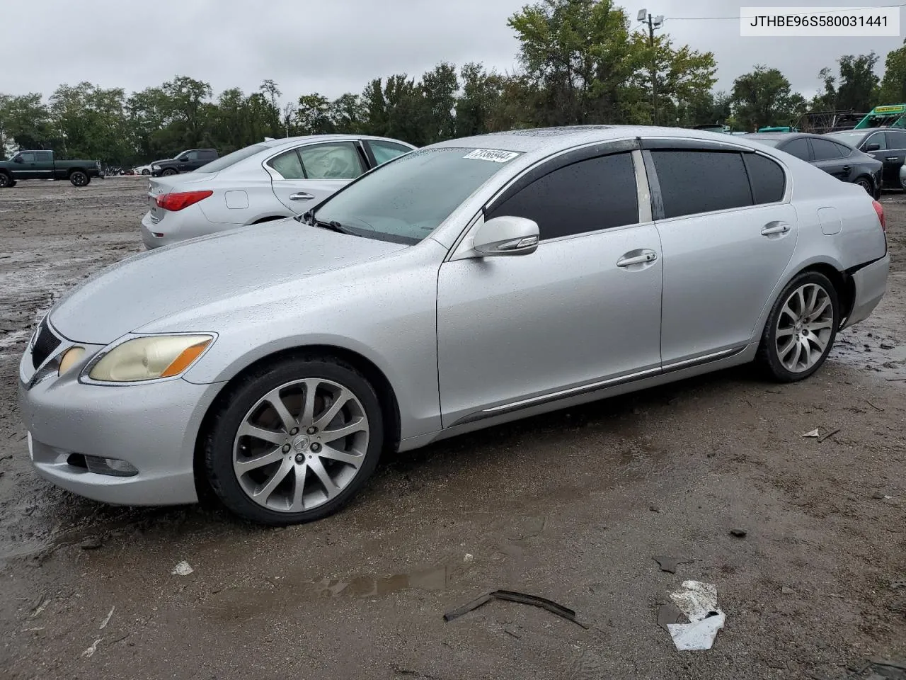 2008 Lexus Gs 350 VIN: JTHBE96S580031441 Lot: 73156944