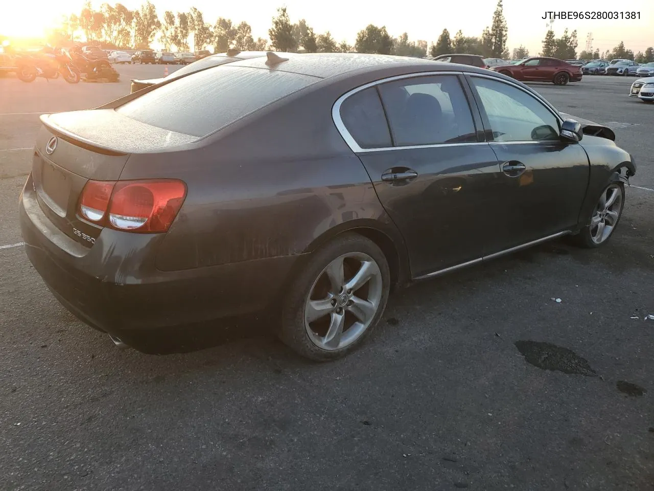 2008 Lexus Gs 350 VIN: JTHBE96S280031381 Lot: 74858474