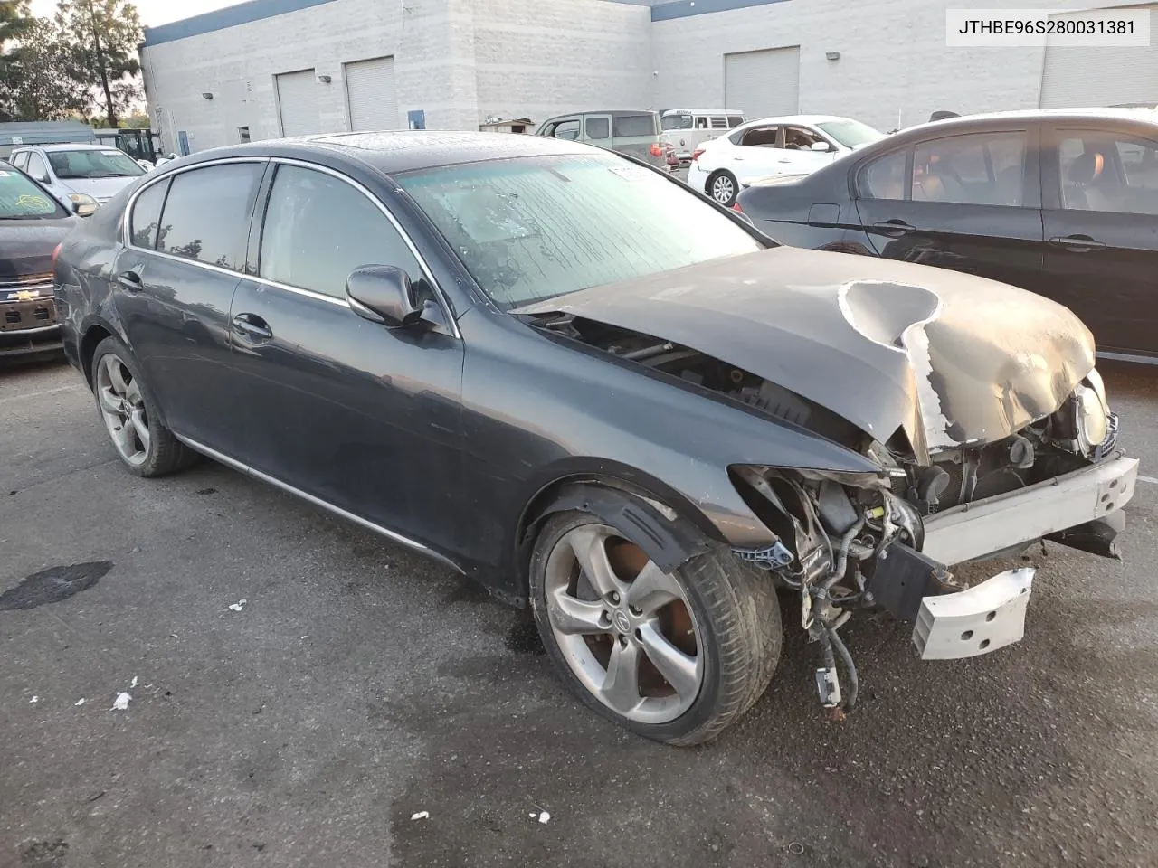 2008 Lexus Gs 350 VIN: JTHBE96S280031381 Lot: 74858474