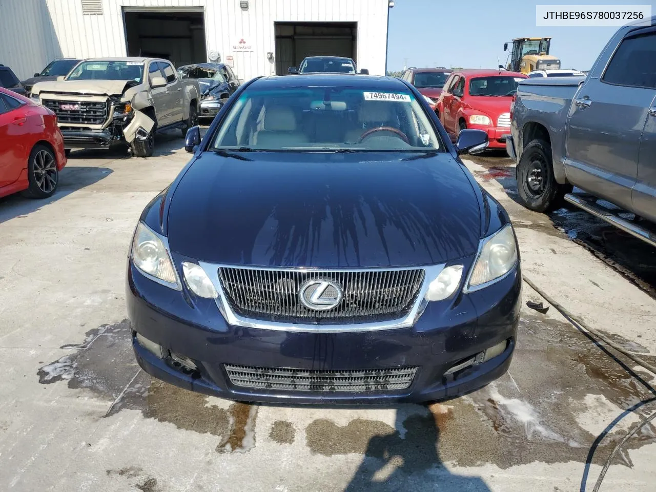 2008 Lexus Gs 350 VIN: JTHBE96S780037256 Lot: 74967494