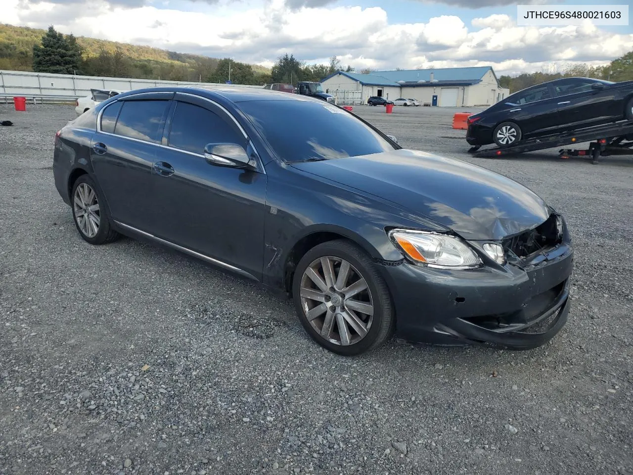 2008 Lexus Gs 350 VIN: JTHCE96S480021603 Lot: 75646924