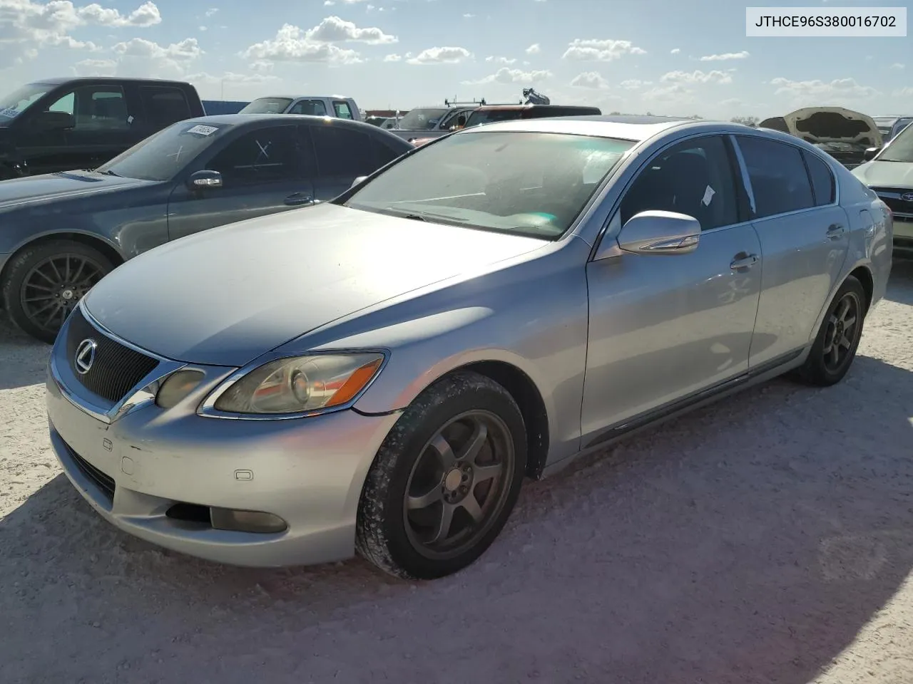 2008 Lexus Gs 350 VIN: JTHCE96S380016702 Lot: 76770554