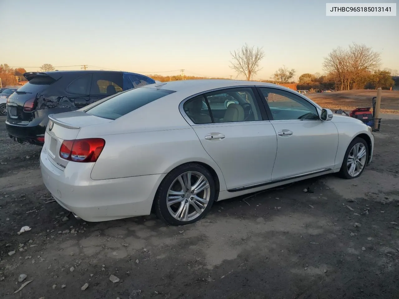 2008 Lexus Gs 450H VIN: JTHBC96S185013141 Lot: 80259164