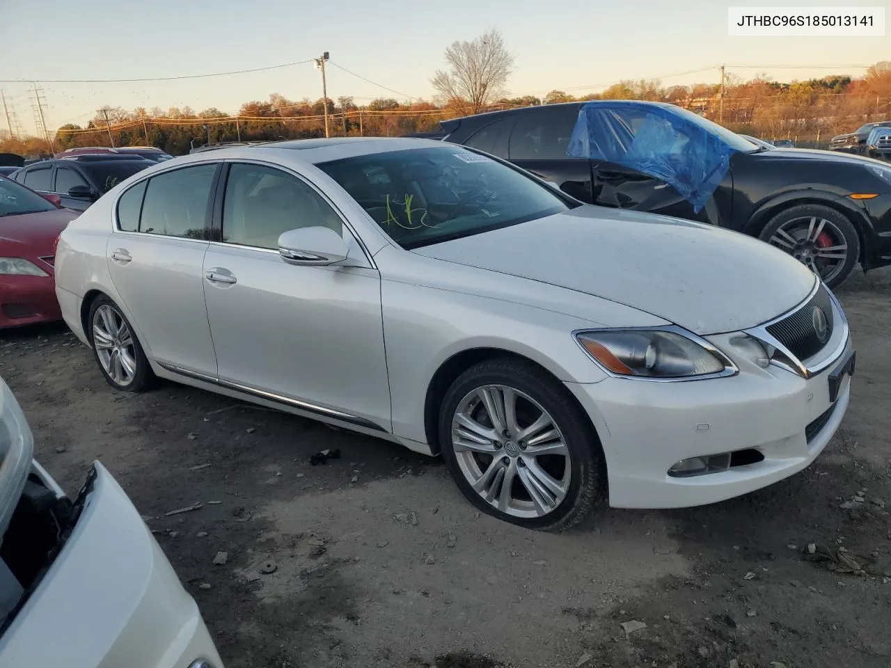 2008 Lexus Gs 450H VIN: JTHBC96S185013141 Lot: 80259164