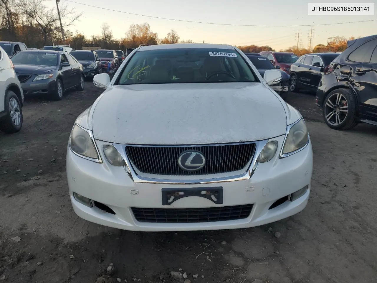 2008 Lexus Gs 450H VIN: JTHBC96S185013141 Lot: 80259164