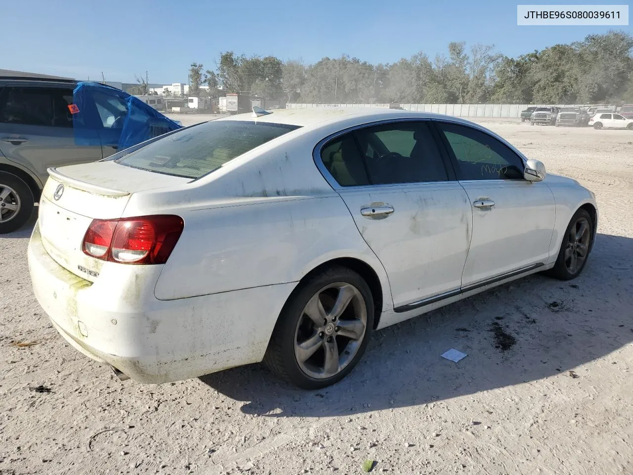 2008 Lexus Gs 350 VIN: JTHBE96S080039611 Lot: 80474604