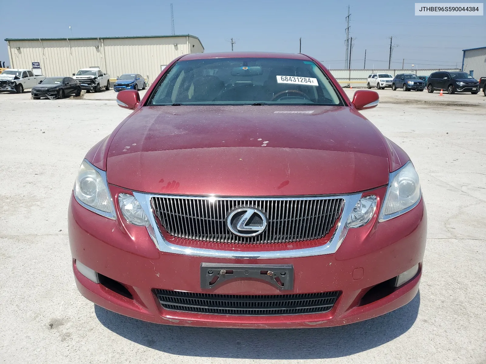 2009 Lexus Gs 350 VIN: JTHBE96S590044384 Lot: 68431284