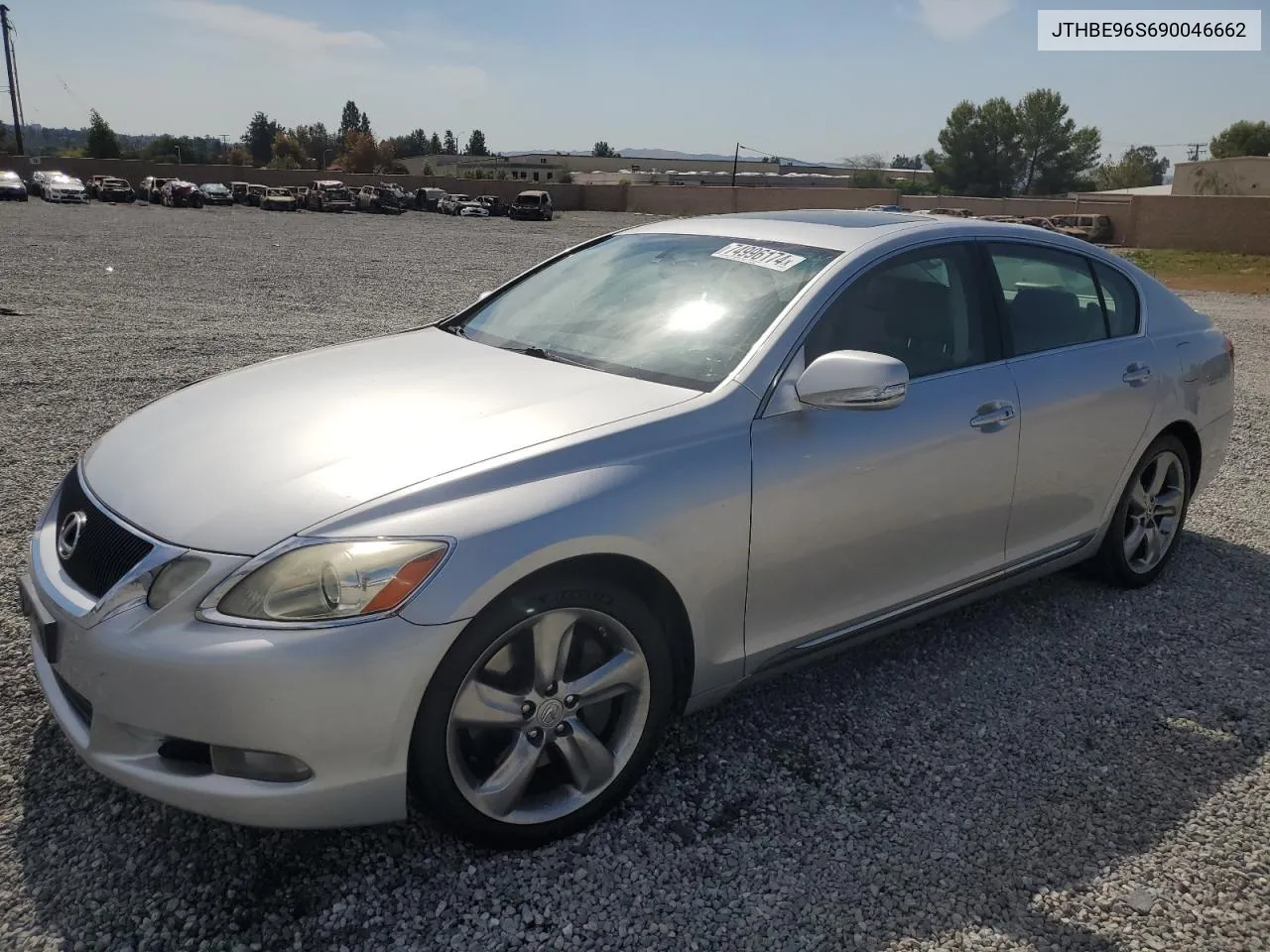 2009 Lexus Gs 350 VIN: JTHBE96S690046662 Lot: 74996174