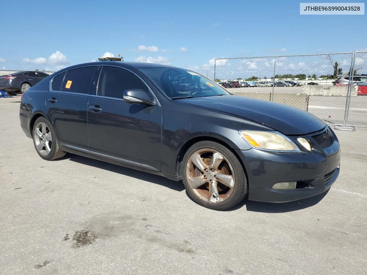 2009 Lexus Gs 350 VIN: JTHBE96S990043528 Lot: 75544104