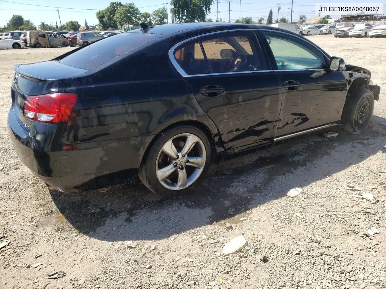 2010 Lexus Gs 350 VIN: JTHBE1KS8A0048067 Lot: 69446224