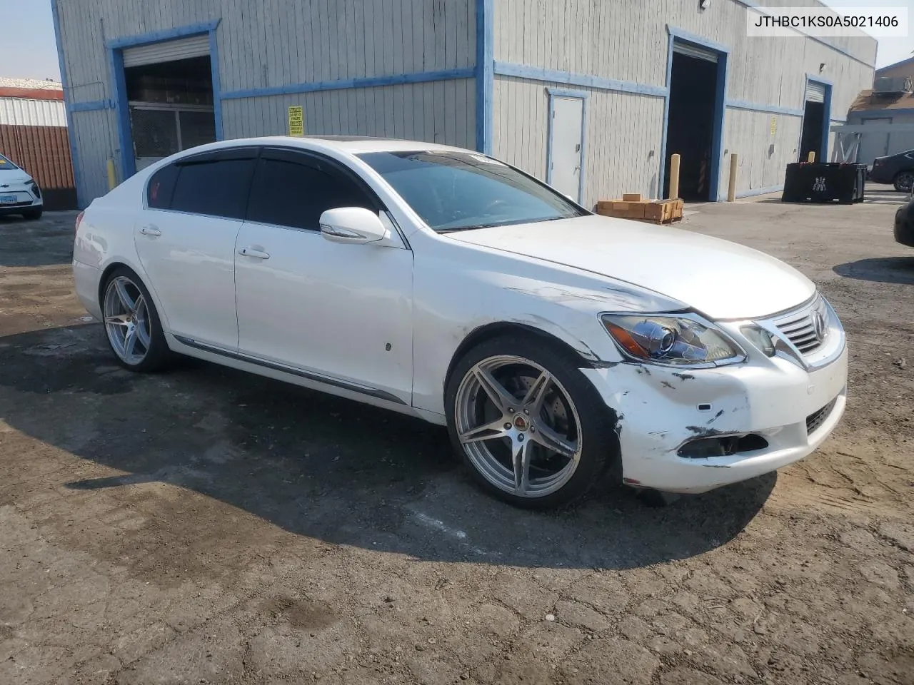 2010 Lexus Gs 450H VIN: JTHBC1KS0A5021406 Lot: 70649374