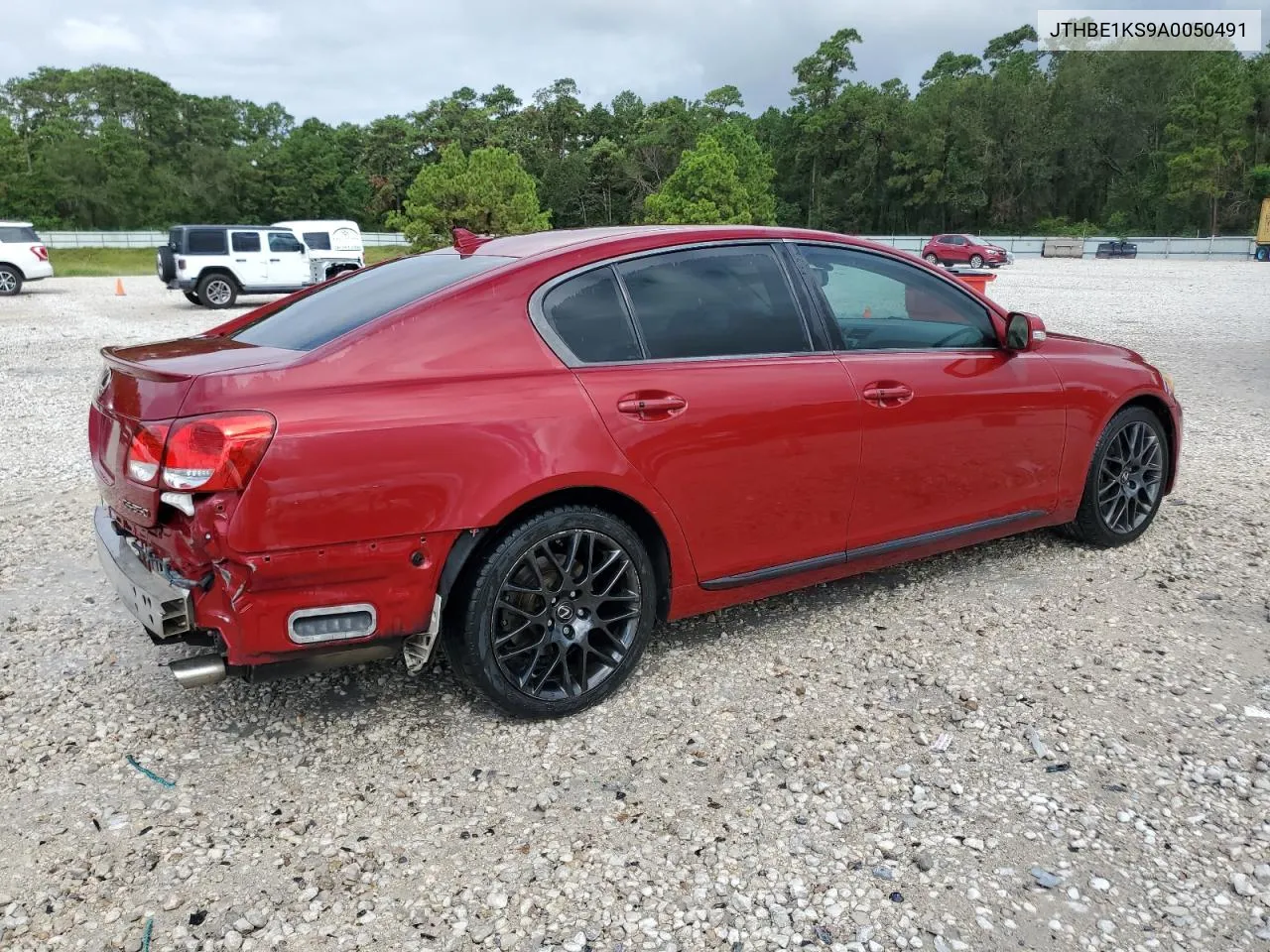 2010 Lexus Gs 350 VIN: JTHBE1KS9A0050491 Lot: 71295054