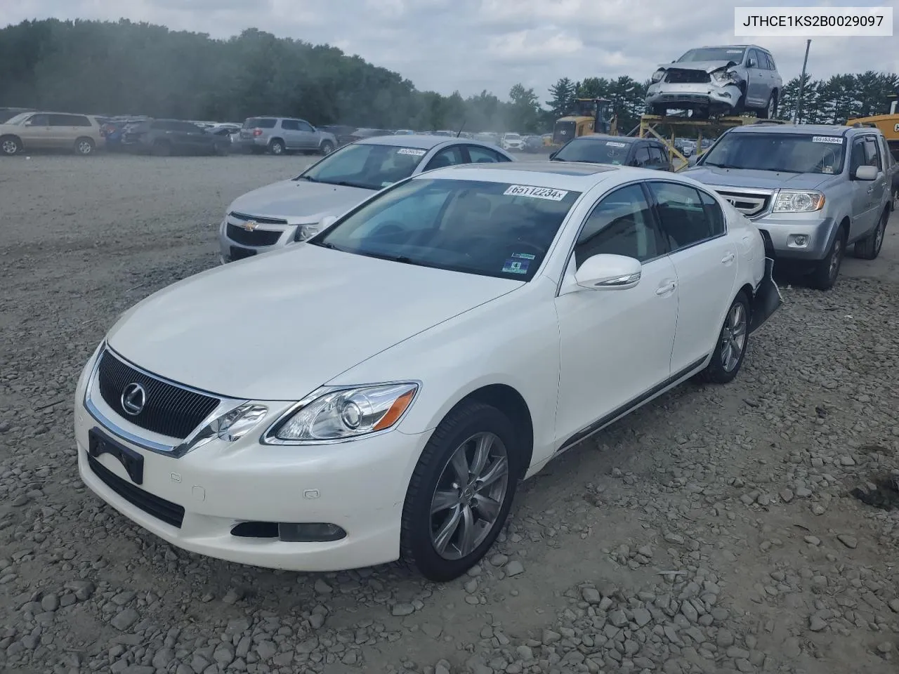 2011 Lexus Gs 350 VIN: JTHCE1KS2B0029097 Lot: 65112234