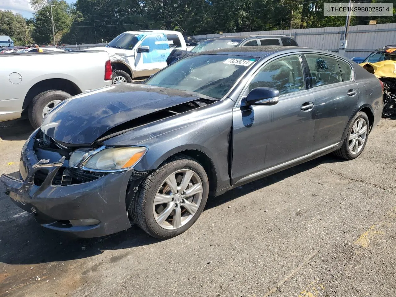 2011 Lexus Gs 350 VIN: JTHCE1KS9B0028514 Lot: 73236214