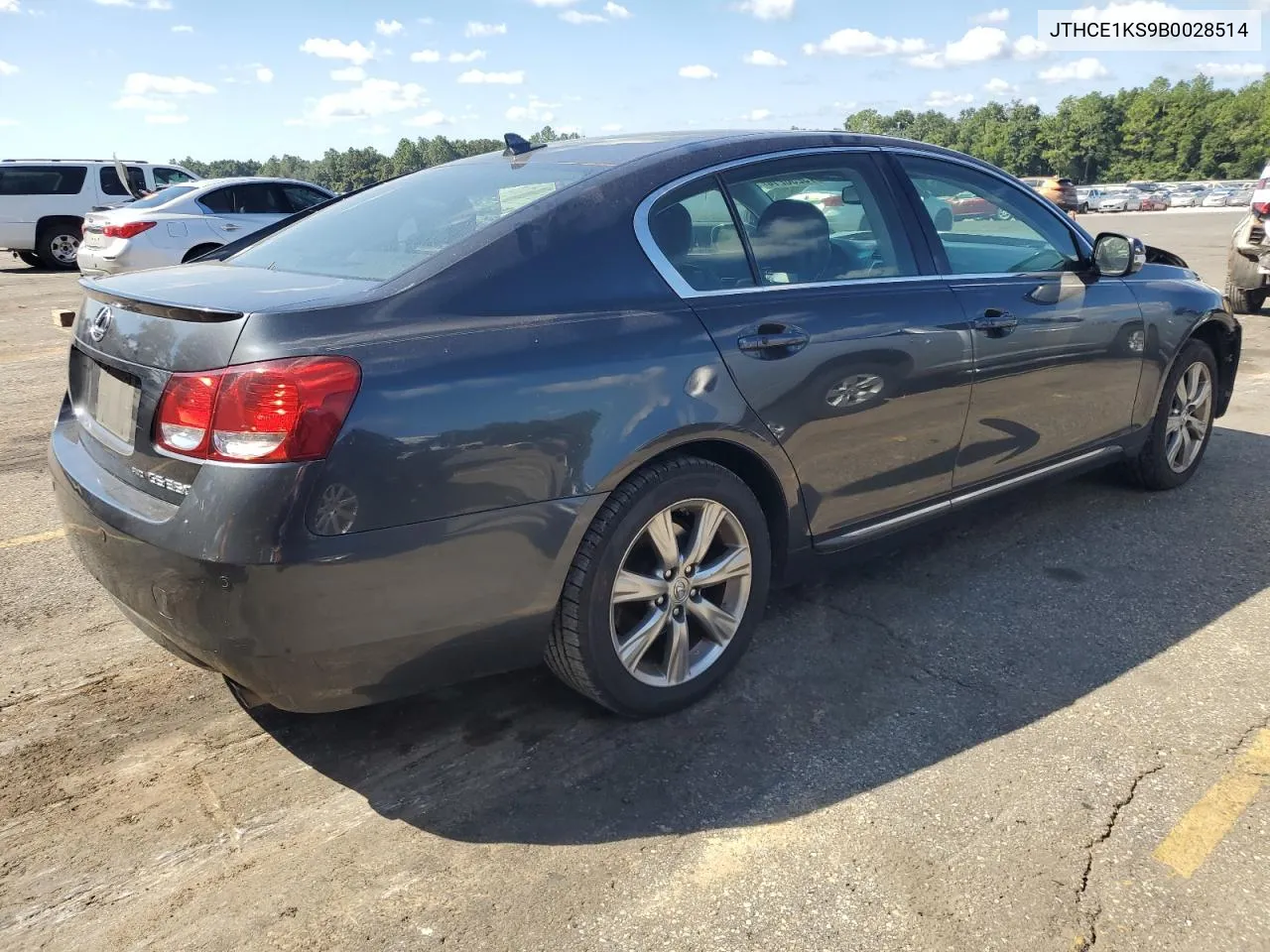 2011 Lexus Gs 350 VIN: JTHCE1KS9B0028514 Lot: 73236214