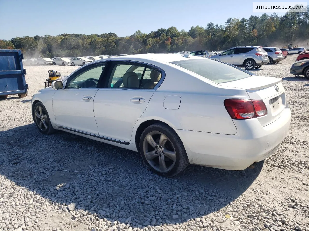 2011 Lexus Gs 350 VIN: JTHBE1KS5B0052787 Lot: 76906844