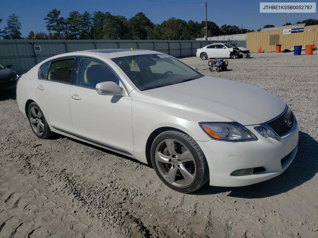 2011 Lexus Gs 350 VIN: JTHBE1KS5B0052787 Lot: 76906844