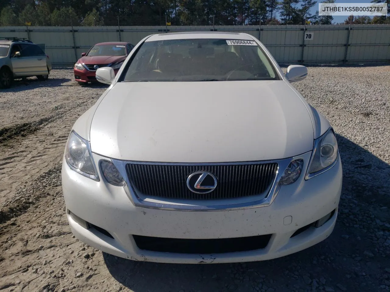 2011 Lexus Gs 350 VIN: JTHBE1KS5B0052787 Lot: 76906844