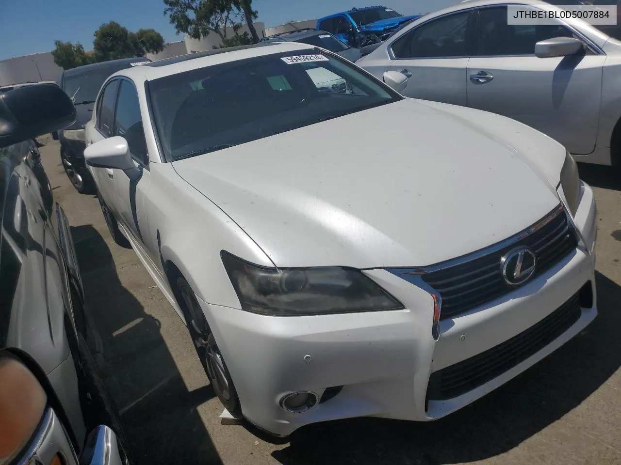 2013 Lexus Gs 350 VIN: JTHBE1BL0D5007884 Lot: 59459214