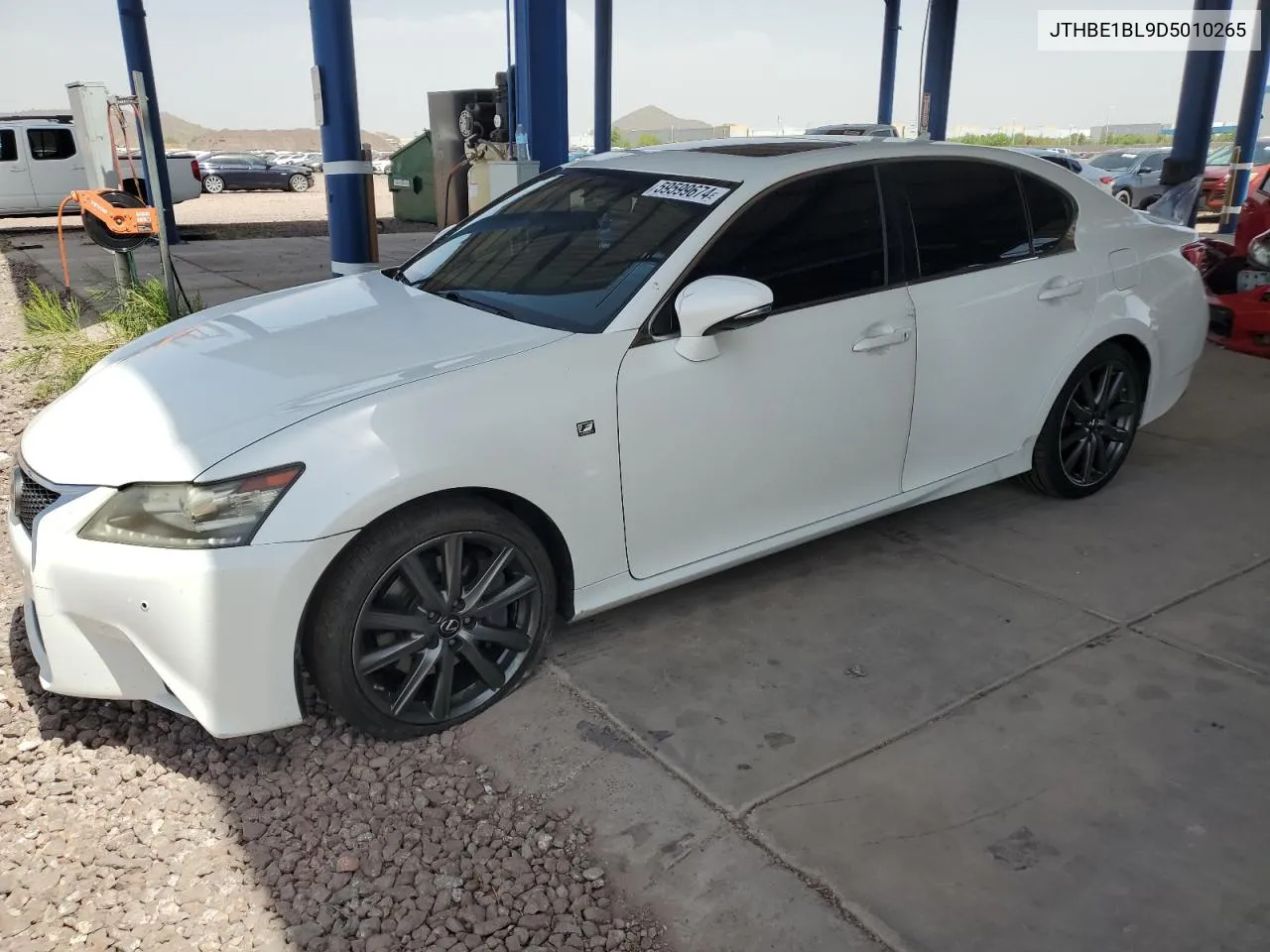 2013 Lexus Gs 350 VIN: JTHBE1BL9D5010265 Lot: 59599674