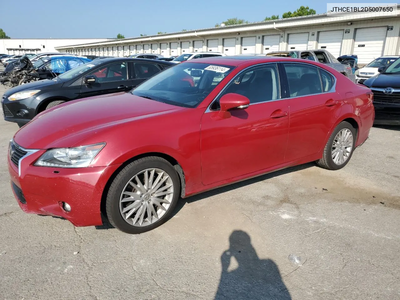 2013 Lexus Gs 350 VIN: JTHCE1BL2D5007650 Lot: 65936114