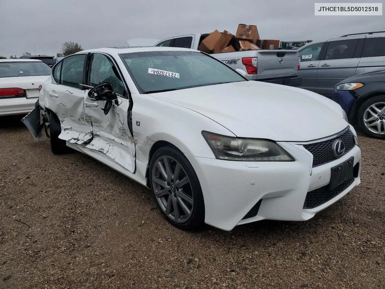 2013 Lexus Gs 350 VIN: JTHCE1BL5D5012518 Lot: 72173204