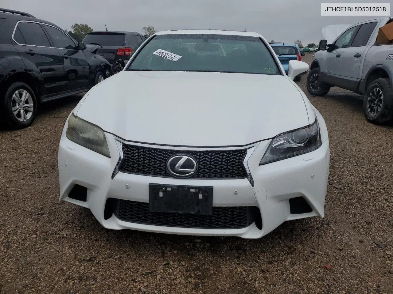 2013 Lexus Gs 350 VIN: JTHCE1BL5D5012518 Lot: 72173204