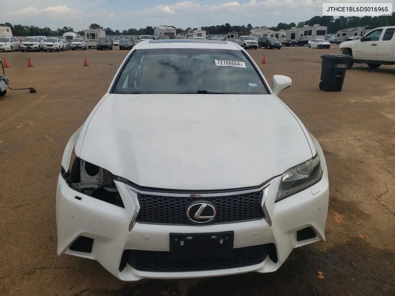 2013 Lexus Gs 350 VIN: JTHCE1BL6D5016965 Lot: 72788654