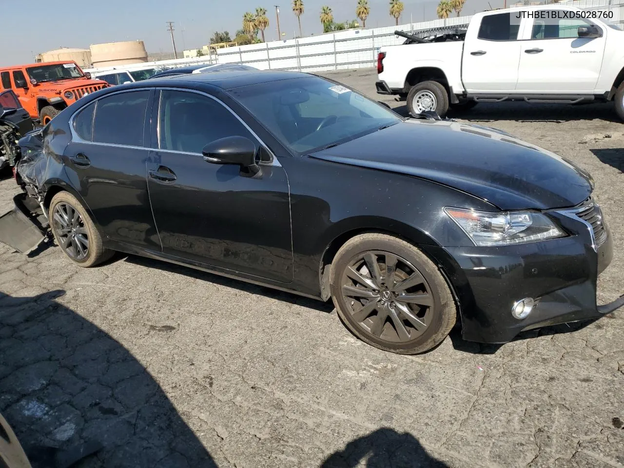 2013 Lexus Gs 350 VIN: JTHBE1BLXD5028760 Lot: 72874994