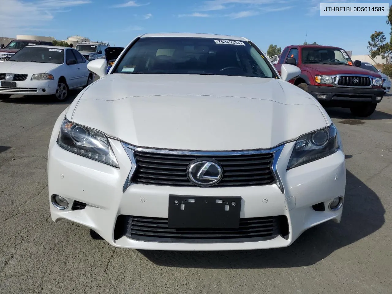 2013 Lexus Gs 350 VIN: JTHBE1BL0D5014589 Lot: 75045354