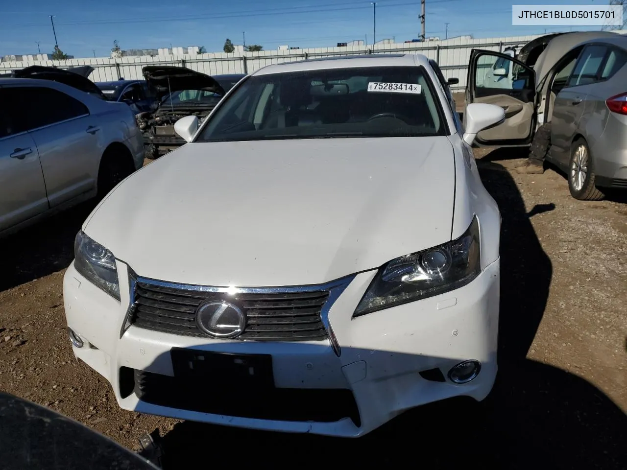 2013 Lexus Gs 350 VIN: JTHCE1BL0D5015701 Lot: 75283414