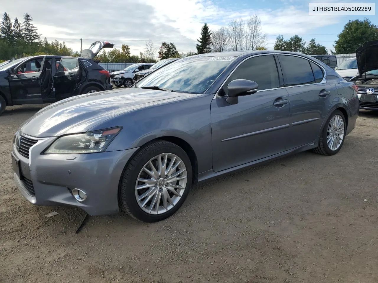 JTHBS1BL4D5002289 2013 Lexus Gs 450H