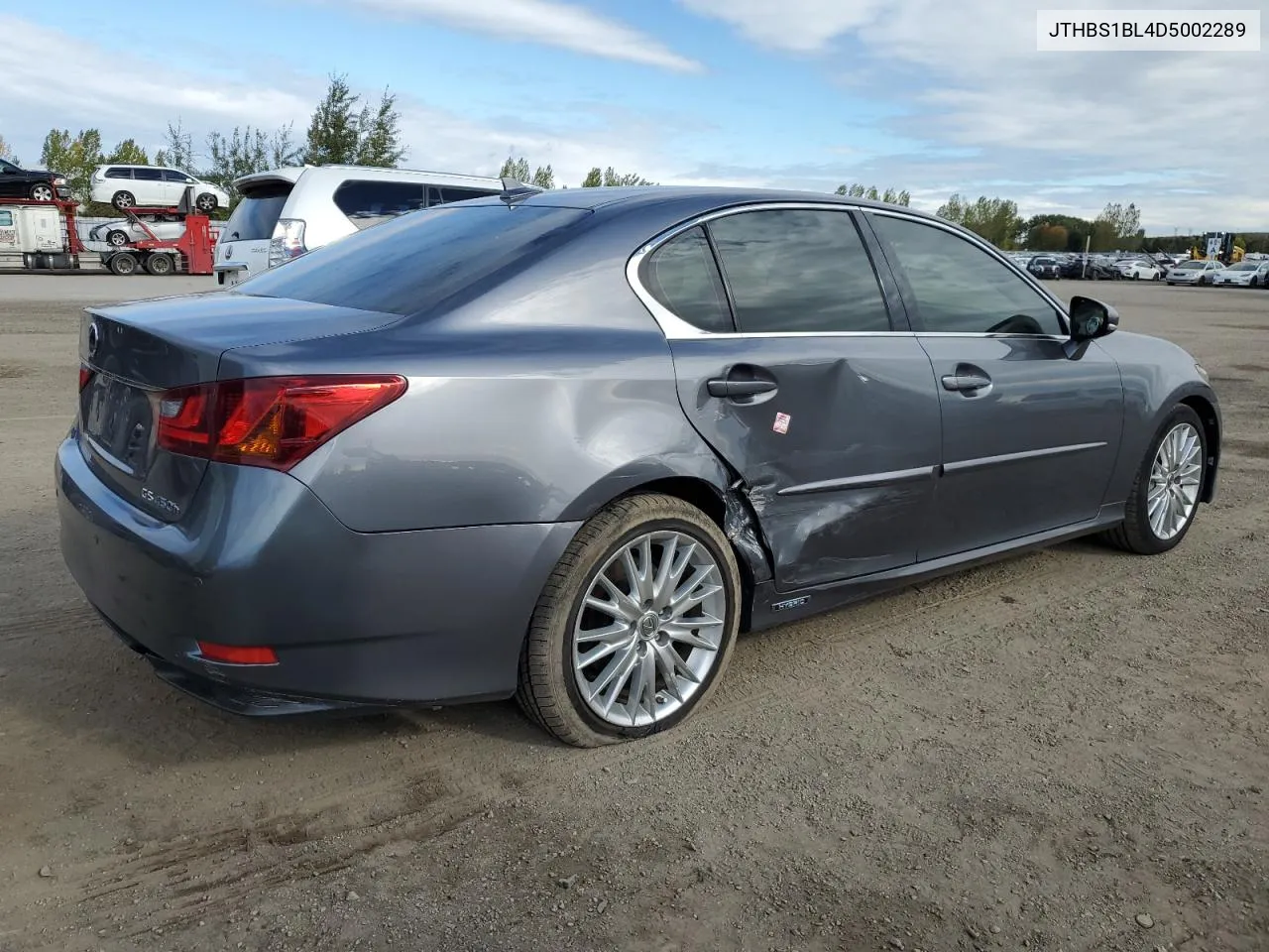 JTHBS1BL4D5002289 2013 Lexus Gs 450H