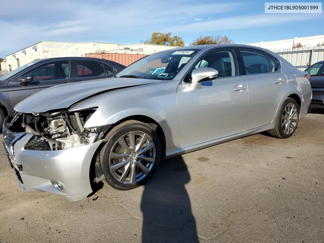 2013 Lexus Gs 350 VIN: JTHCE1BL9D5001599 Lot: 75756094